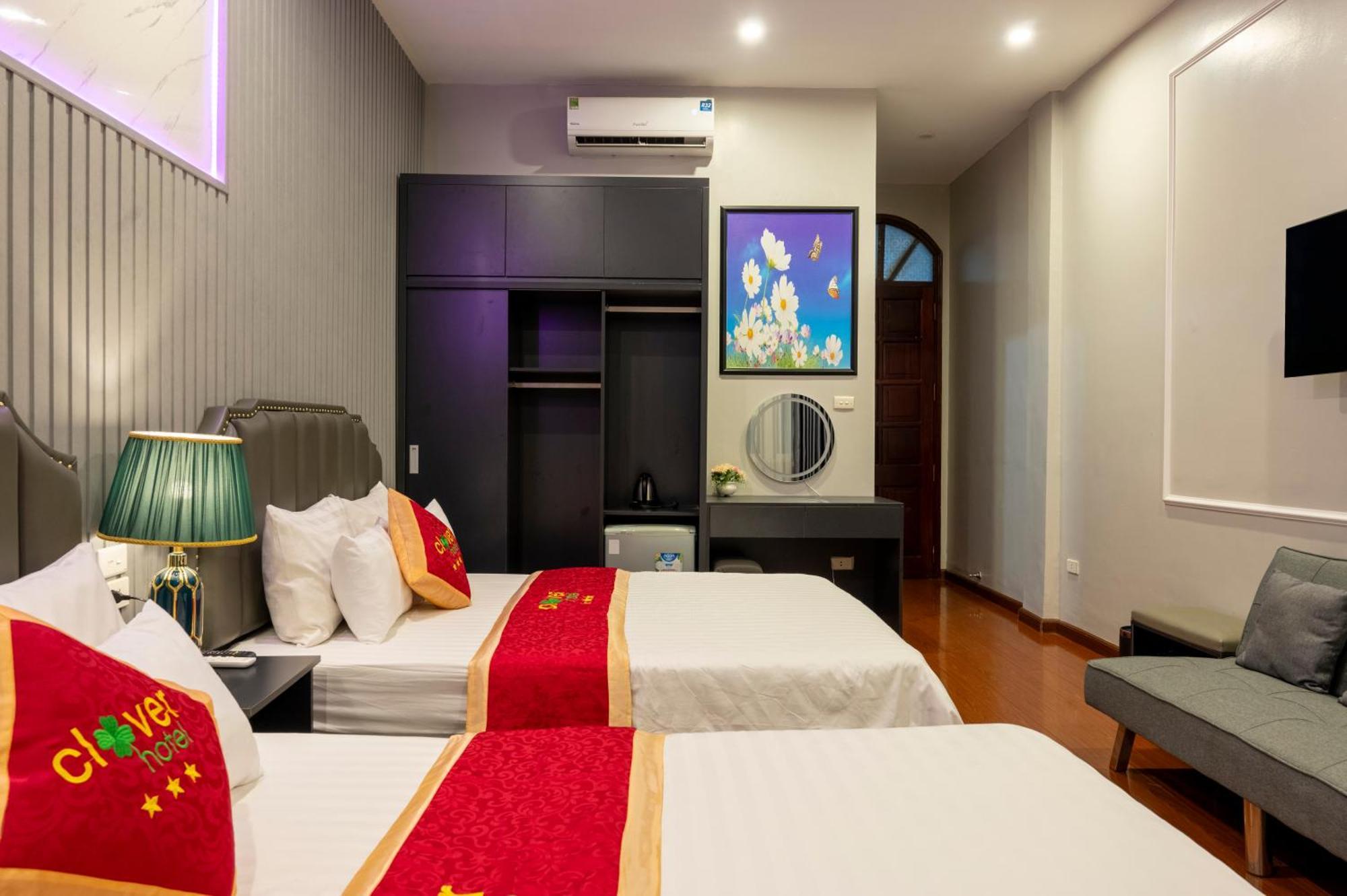 Clover Hanoi Hotel Bagian luar foto